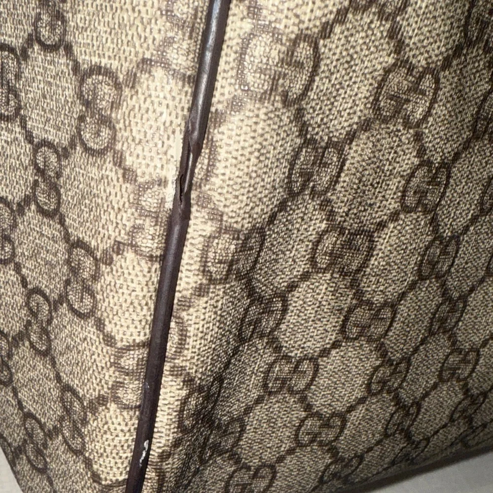 Gucci Monogram GG canvas Duffel Bag with detachable strap